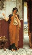 John William Godward Idle Thoughts France oil painting artist